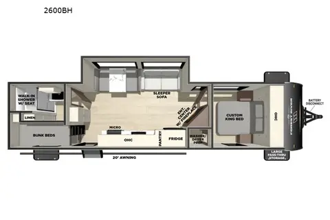 Clean Travel Trailer in Wetumpka
