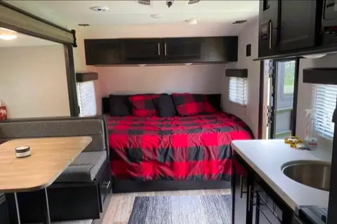 Clean and Cozy Cherokee Wolf Pup Travel Trailer