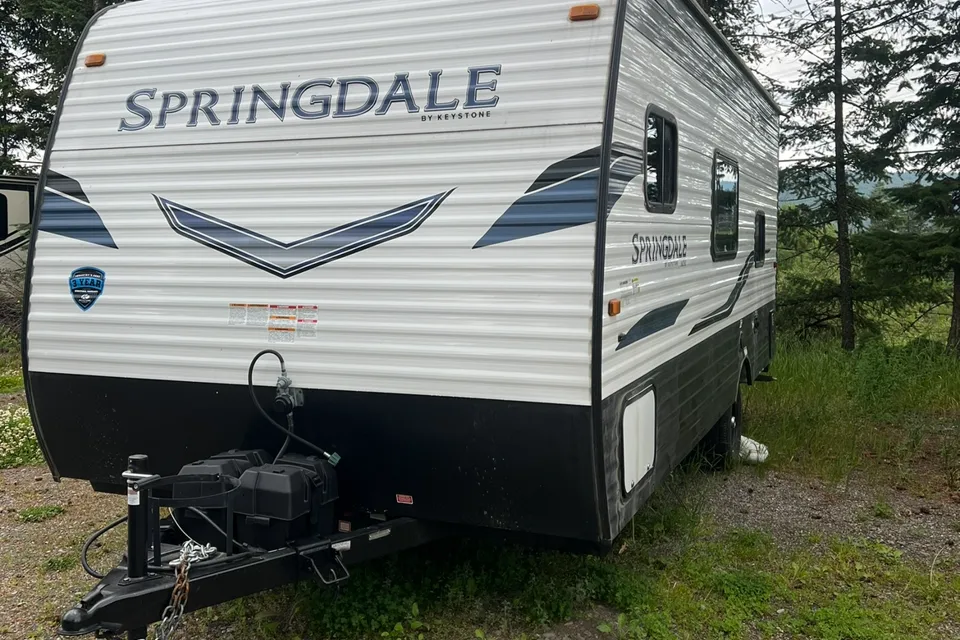 Hillery's Keystone Springdale mini Travel Trailer