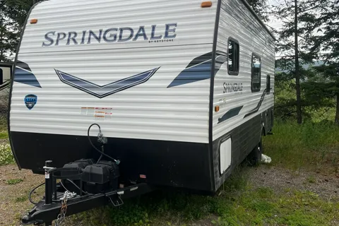 Hillery's Keystone Springdale mini Travel Trailer