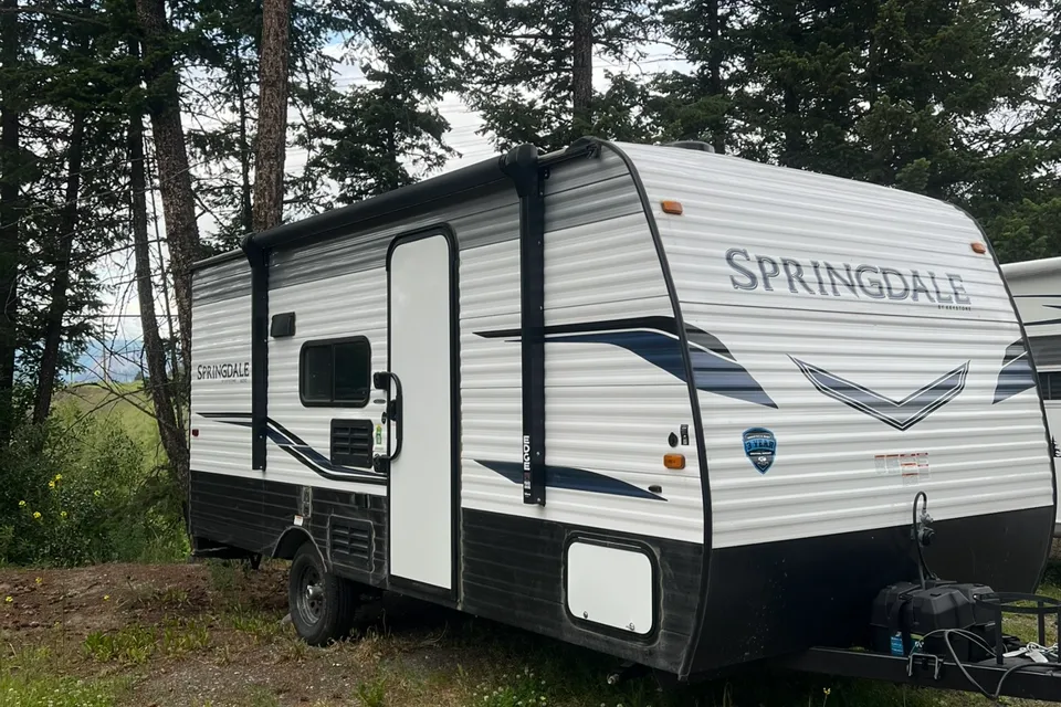 Hillery's Keystone Springdale mini Travel Trailer