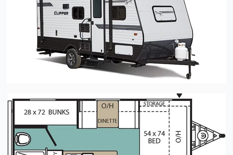 Coachmen clipper Travel Trailer