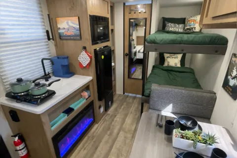 ***Brand New*** 2024 Forest River Wolf Den Light Weight Travel Trailer