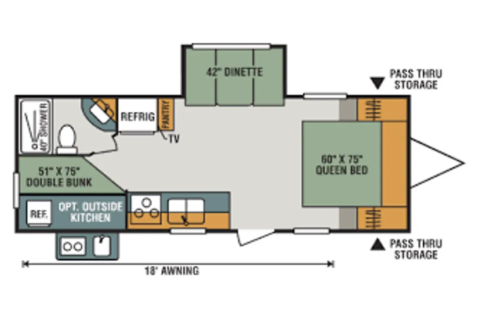 K&C's get away Travel Trailer