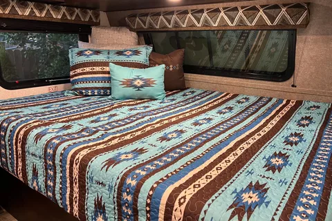 April's Travel Trailer - 10" Serta Memory Foam Queen Mattress