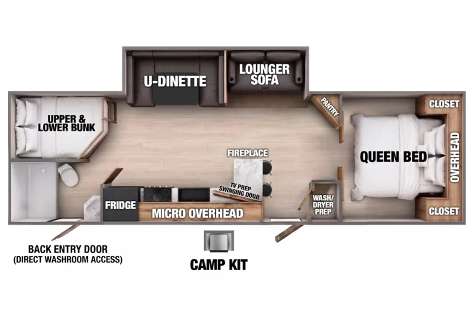 Campster’s Valley Ridge 27bhu Travel Trailer