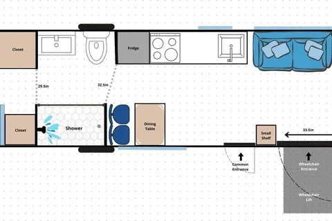 Beautiful Wheelchair Accessible Motorhome