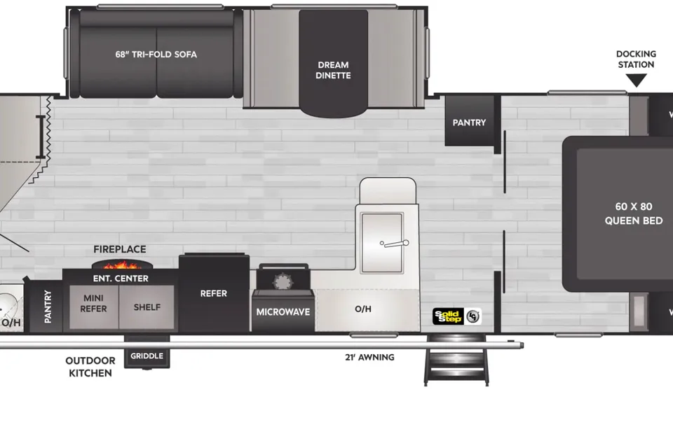 2023 Bullet Bunkhouse | Fully Equipped, Solar, Easy Delivery