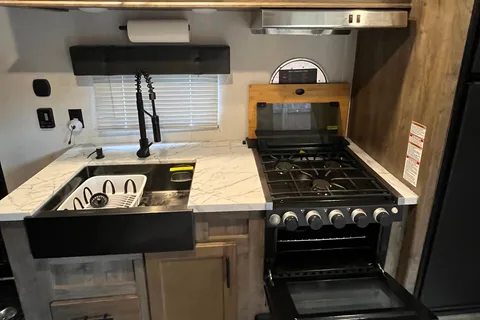 Adventure ready family friendly toy hauler