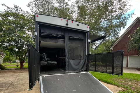 Adventure ready family friendly toy hauler