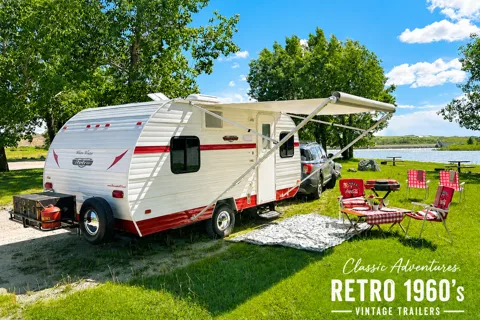 ✨ Retro Holiday – Lightweight Off-Grid Trailer ✨