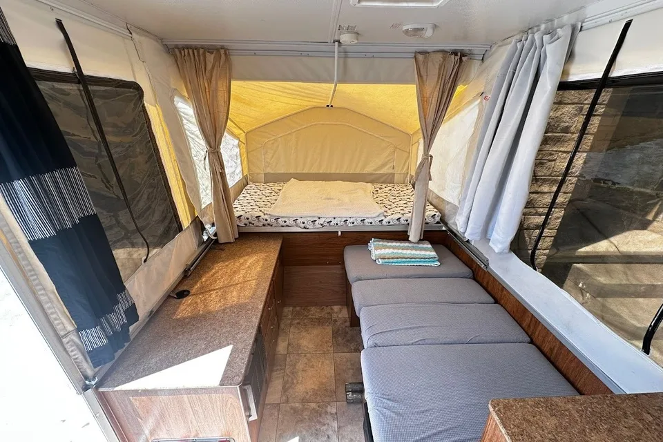 Freedom on Wheels - Cozy Rockwood Pop-Up Camper