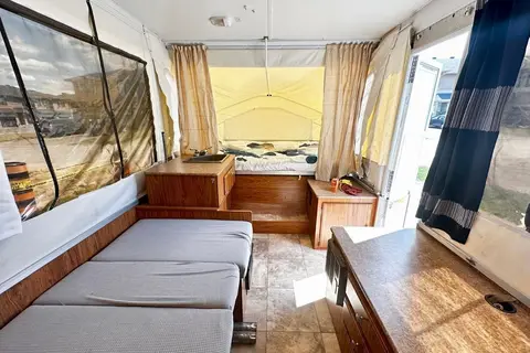 Freedom on Wheels - Cozy Rockwood Pop-Up Camper