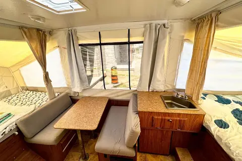 Freedom on Wheels - Cozy Rockwood Pop-Up Camper