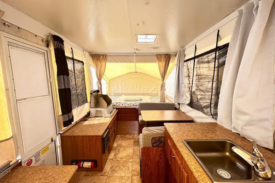 Freedom on Wheels - Cozy Rockwood Pop-Up Camper