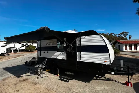 **Brand New**2024 Forest River Wolf Den Light Weight Travel Trailer
