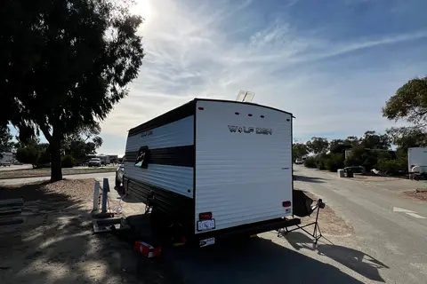 **Brand New**2024 Forest River Wolf Den Light Weight Travel Trailer