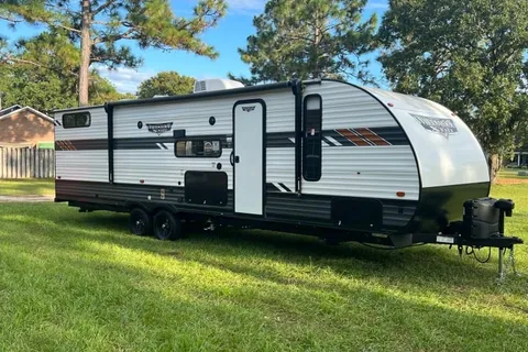 Lauren's Forest River wildwood Travel Trailer