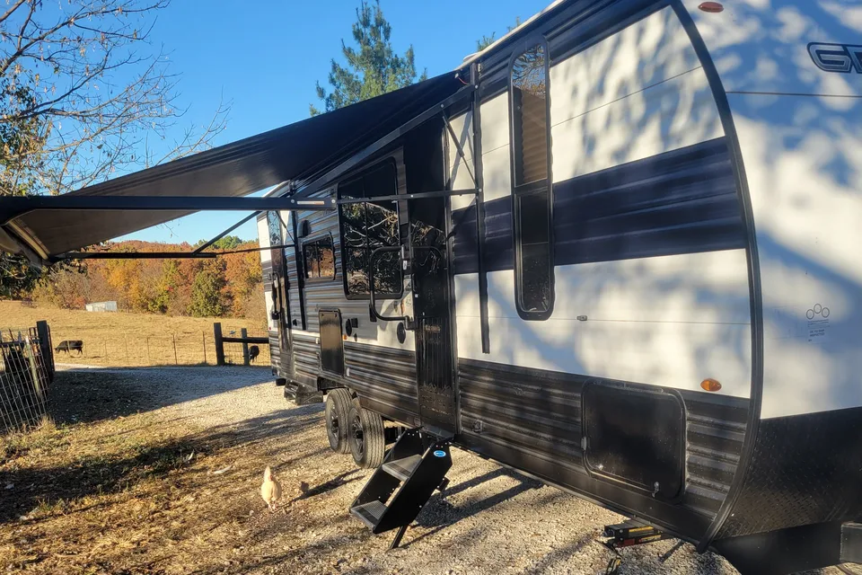 Cozy Camping in the Cherokee Grey Wolf