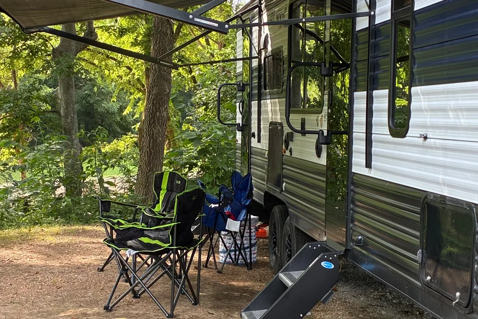 Cozy Camping in the Cherokee Grey Wolf