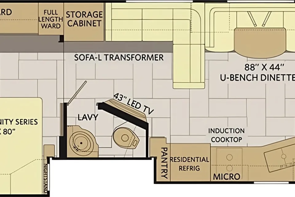 [36] Stress Free RVs - 2018 - XL - Class A - Luxury Discovery