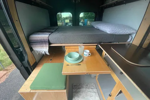 The Happy Glamper, Converted Promaster Camper Van #vanlife