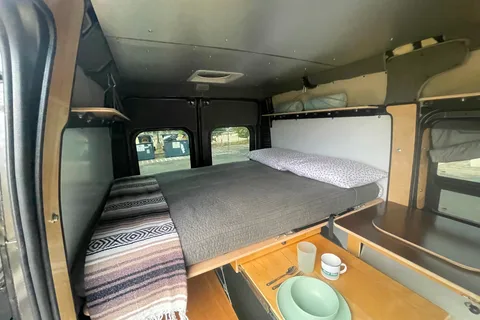 The Happy Glamper, Converted Promaster Camper Van #vanlife