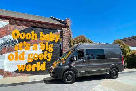The Happy Glamper, Converted Promaster Camper Van #vanlife