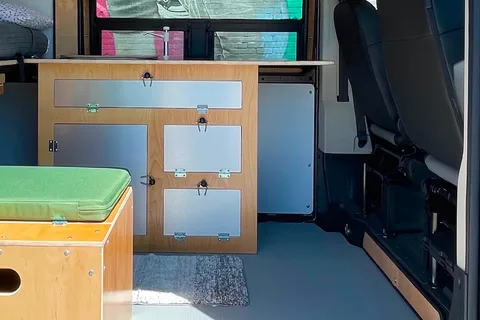 The Happy Glamper, Converted Promaster Camper Van #vanlife