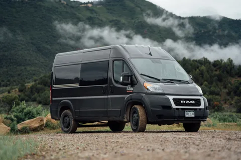 The Happy Glamper, Converted Promaster Camper Van #vanlife