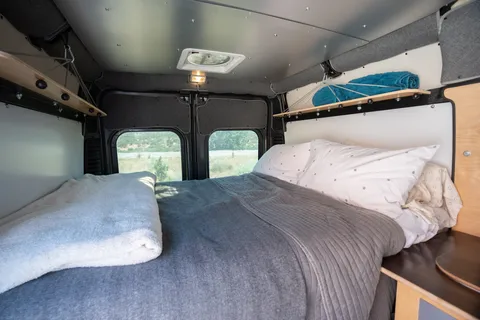 The Happy Glamper, Converted Promaster Camper Van #vanlife