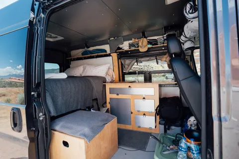 The Happy Glamper, Converted Promaster Camper Van #vanlife