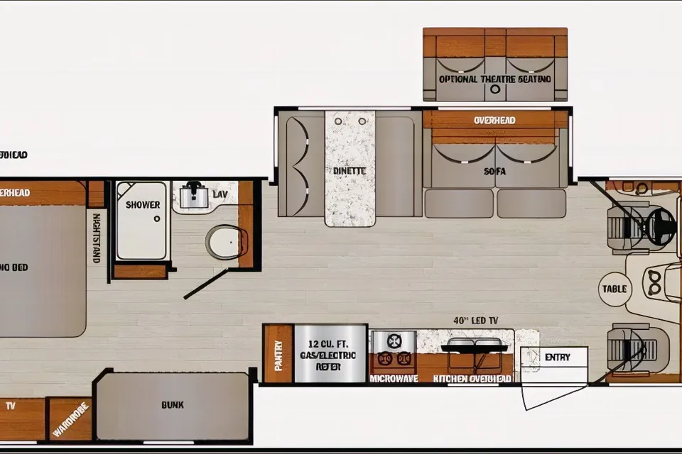Fully Equiped Class A Bunkhouse