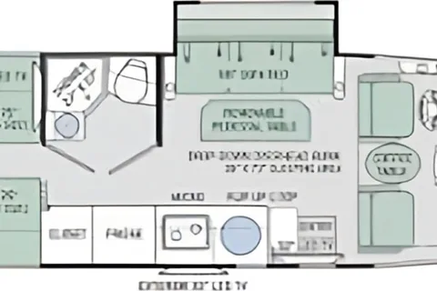 Rocky Mountains Small  Class A - One way Rocky Mountain rentals available!