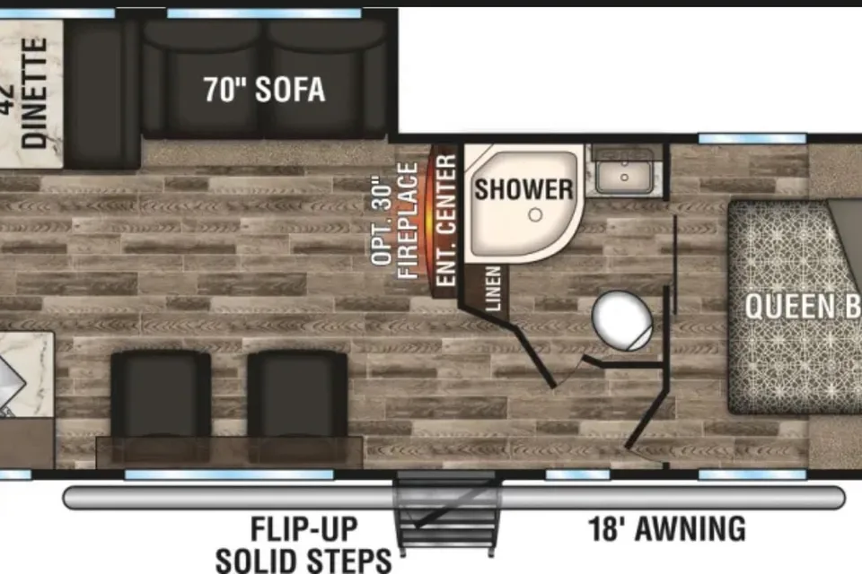 Chuck's 33’ Travel Trailer