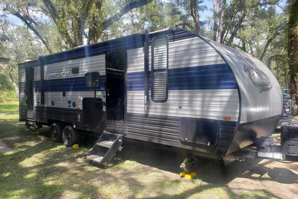 Kendalyn 's Forest River Cherokee Grey Wolf Travel Trailer