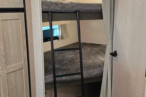 Modern Family Basecamp: 2022 Rockwood w/ Double Bunks & Outdoor Kitchen – Delivery Available!