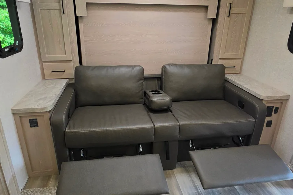 Modern Family Basecamp: 2022 Rockwood w/ Double Bunks & Outdoor Kitchen – Delivery Available!
