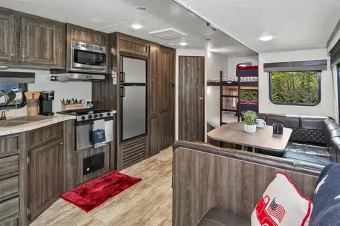 Bryan Family Friendly Rv Rental Highland Ridge RV Open Range Conventional OT27BHS Travel Trailer