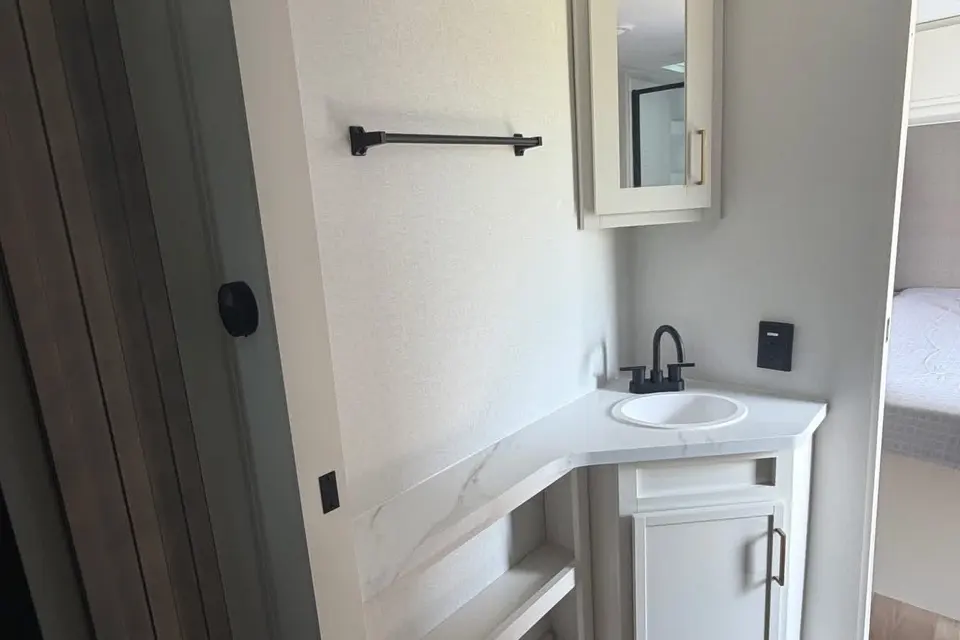 ‘27 Transcend Travel trailer. Your home away from home