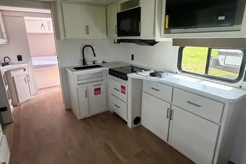 ‘27 Transcend Travel trailer. Your home away from home