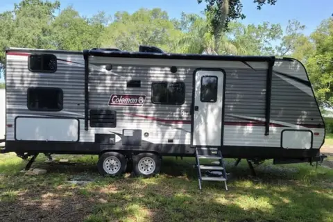 Wesley's Coleman Lantern Travel Trailer