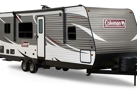 Wesley's Coleman Lantern Travel Trailer