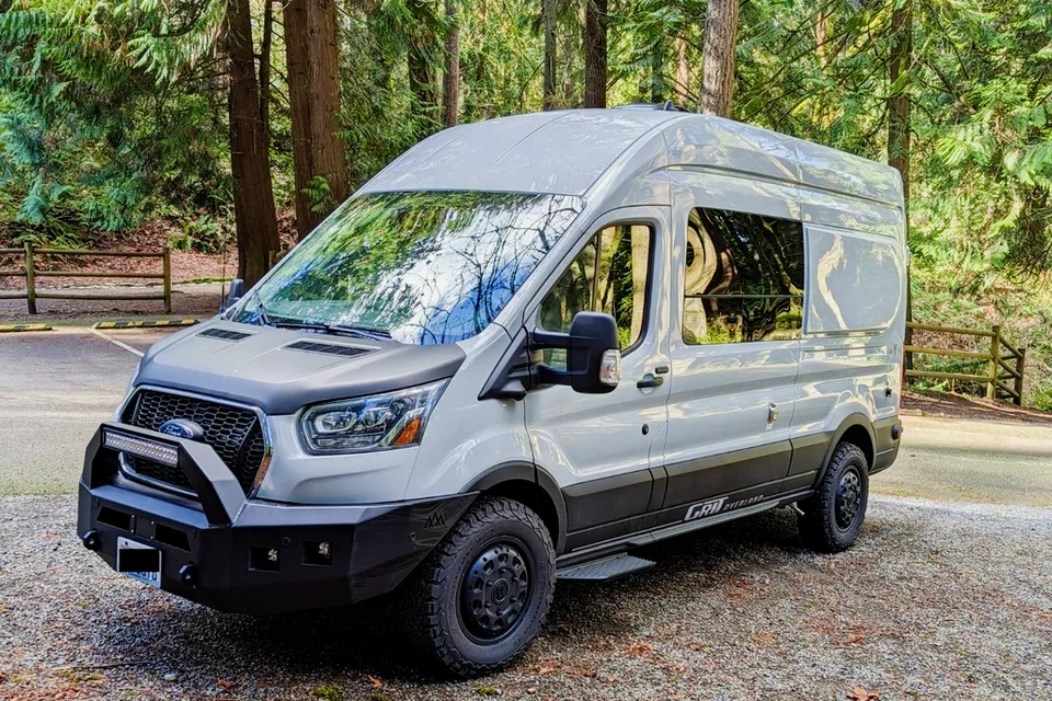 The Chopper: 2022 Ford Transit Grit Overland GO A/T