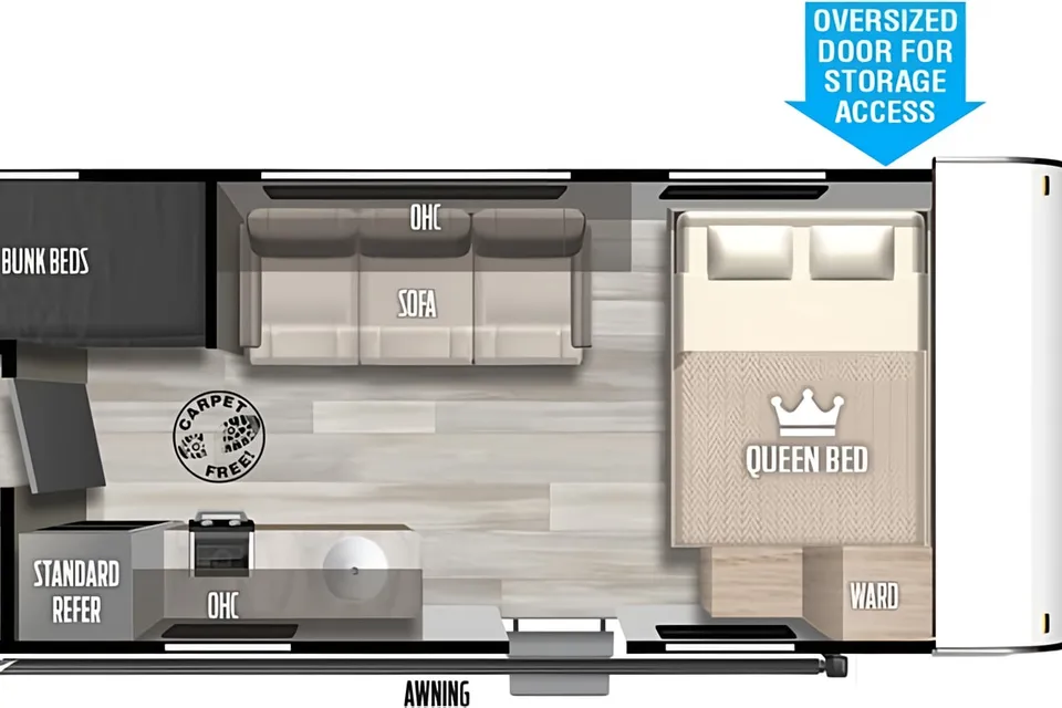 Brand New 2024, Salem FSX, Lightweight (Towable w/SUV or Minivan) Travel Trailer called Taquito!