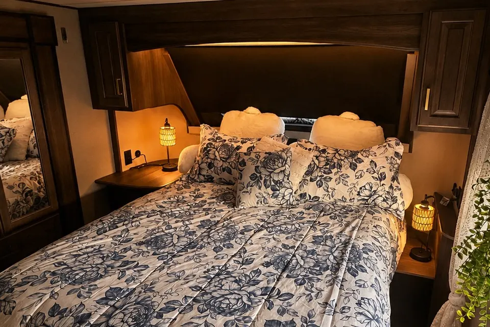 Crabby paddy glamping! Resort pool and 5 minutes to the beach!