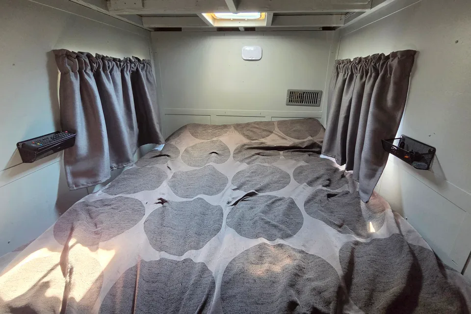 Nathalie and James Cozy Artis Micro Trailer