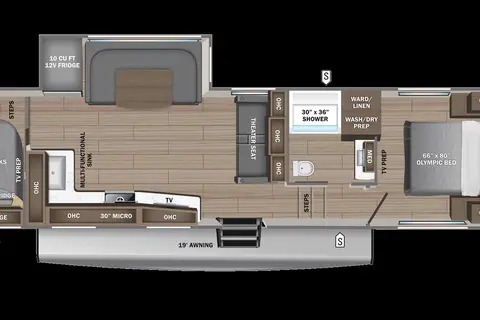Justin's Jayco Eagle 29DDB Fifth Wheel