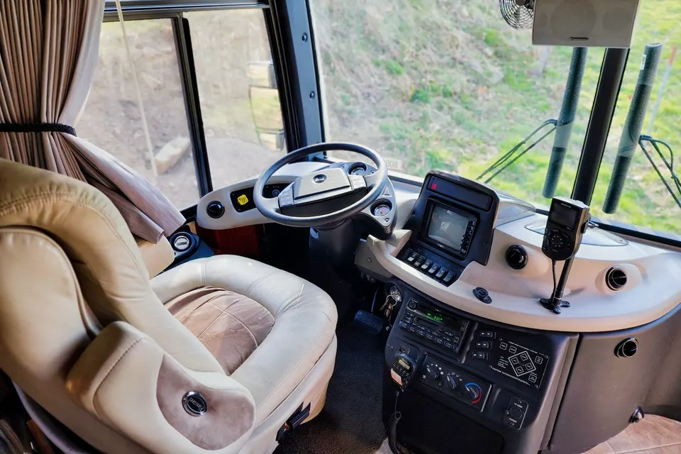 Ozzy's Castle on Wheels Fleetwood Revolution Class A