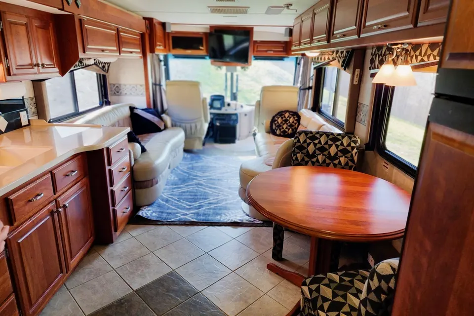 Ozzy's Castle on Wheels Fleetwood Revolution Class A